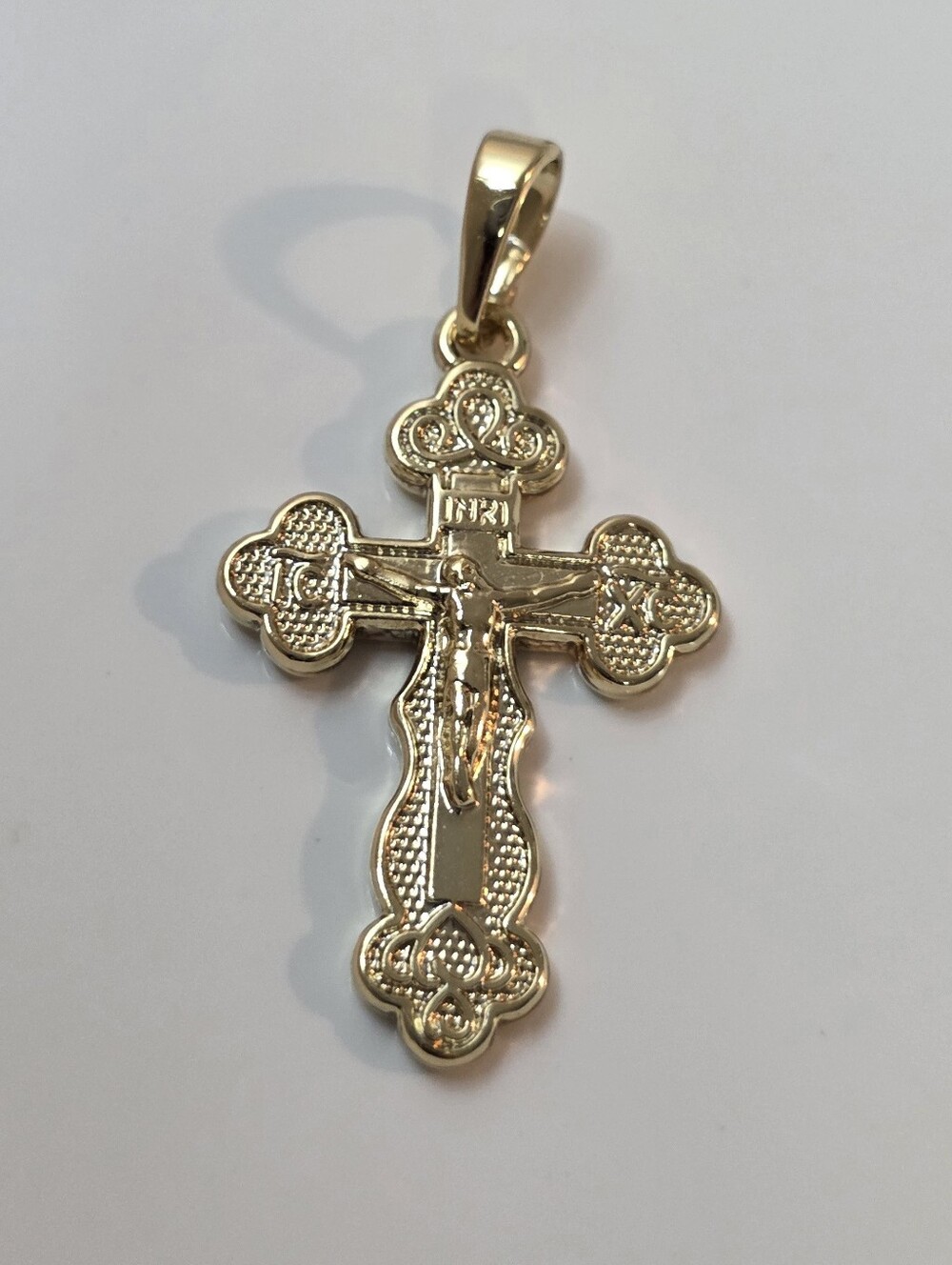Solid Jesus Cross Pendant